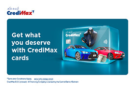 Get what you deserve with CrediMax cards