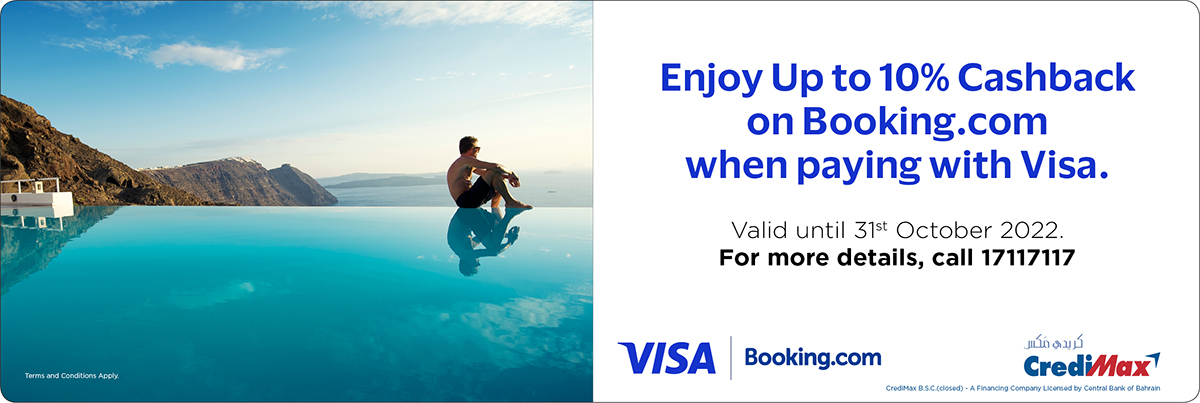 Visa Booking.com Offer