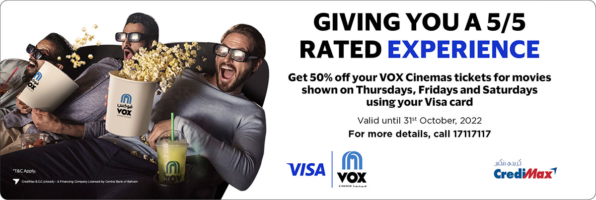 Visa and VOX Cinema Offer